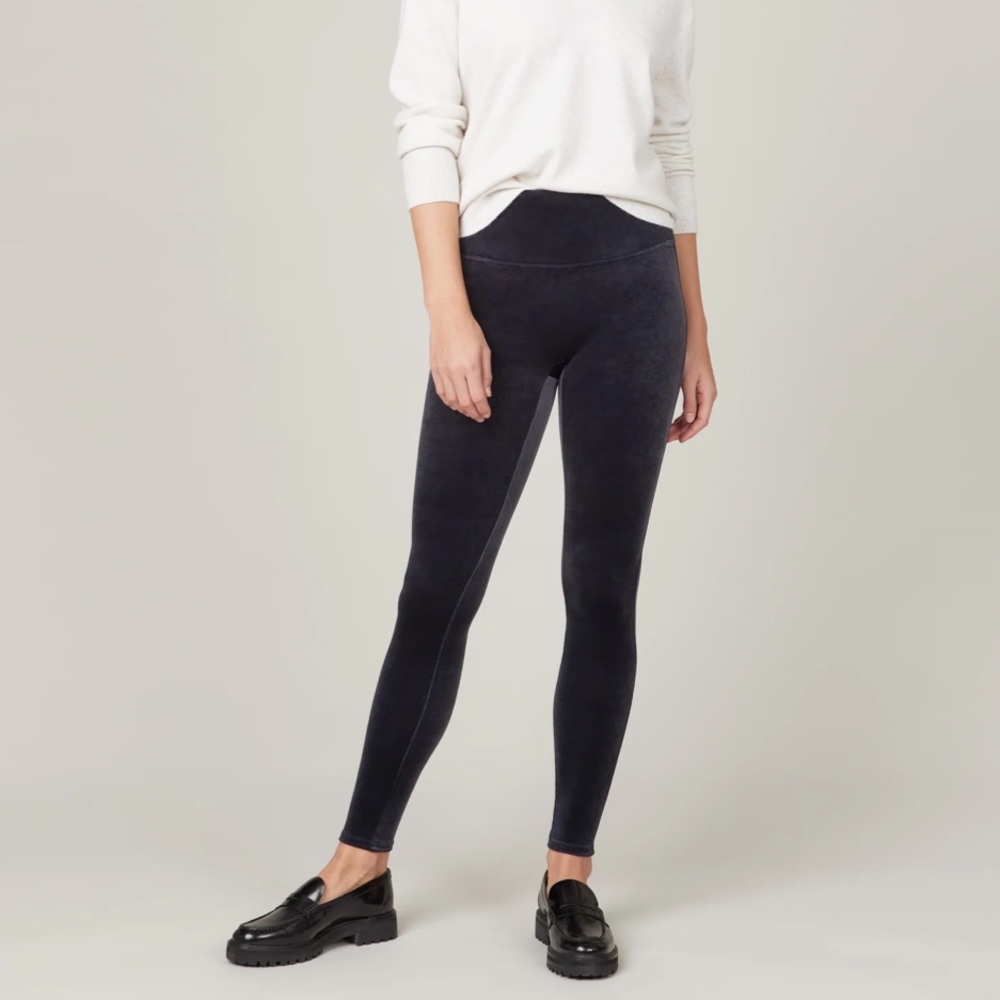 Spanx Velvet Leggings